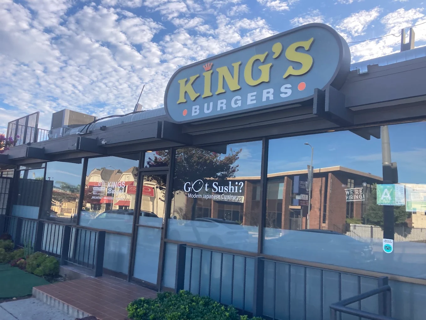 Kings Burgers and Got Sushi